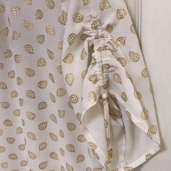 NWT Michael Kors Smocked Waist Top - Picture 8 of 16